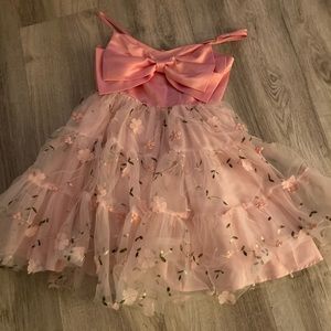 shein pink mini dress